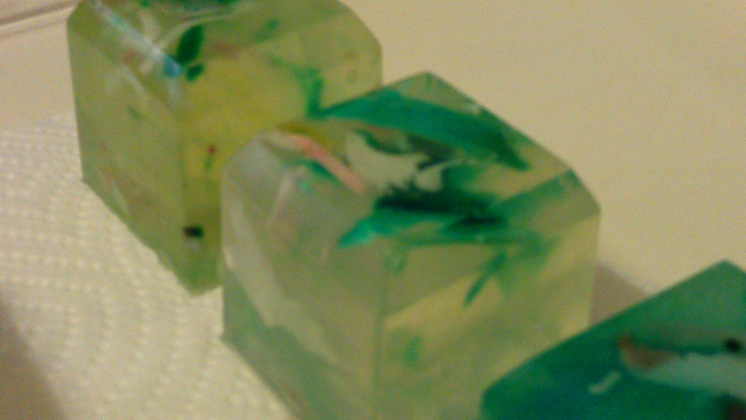 leftovers - glycerin soap