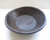 Wood Dough Bowl--Vintage Dough Bowl--Vintage Wood Bowl