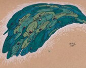 Original Drawing: Blue School