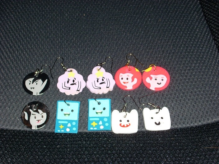 Adventure Time 5-Earring Set