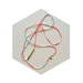 HALF OFF rNA Strand Series- One of a Kind Necklace/Bracelet with Hand Cut Brass in Coral Palette