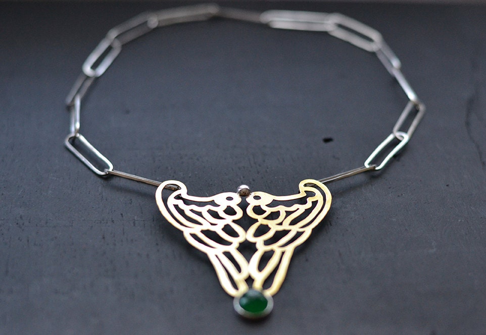 Gargoyle Pendant on a Sterling Silver Chain
