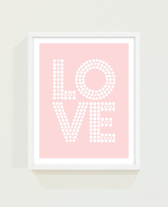 LOVE 8"x10" Print - choose your colour Il_170x135