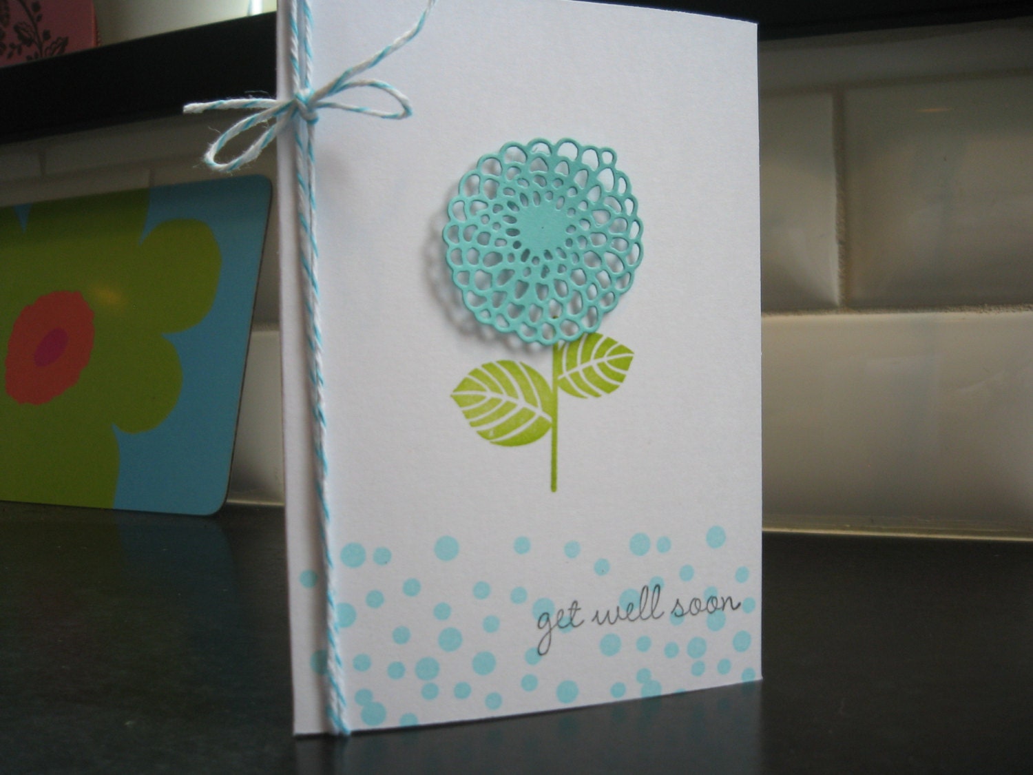 Handmade Get Well Soon Card, Feel Better Card