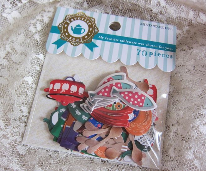 NEW 70 small sticker flakes Finland Kitchen
