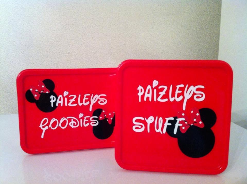 Disney Inspired Snack Containers
