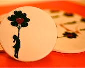 Edible Banksy Inspired Valentine's Toppers