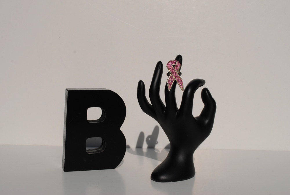 Pink Ribbon Ring