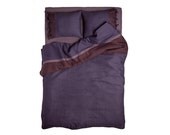 Duvet cover King in pure linen My Purple  Provence Dream by Lovely Home Idea