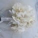 Bridal bouquet Fabric flower alternative wedding bouquet handmade satin fabric flowers many colors