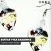 CUSTOM ORDER Guitar Pick Earrings - Character or Photo of your choice - Free Domestic Shipping