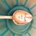 Hand Stamped Vintage Silverplate Spoon me with Heart Spoon