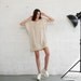 NOW 30% OFF ---  OverSized Knit Dress - Cream