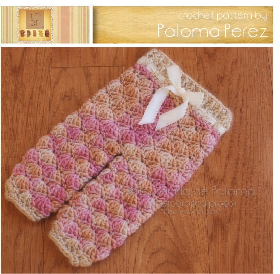 INSTANT DOWNLOAD - Crochet Baby Pants Pattern - Crochet Shell Pants - Crochet Pants - Crochet Pattern