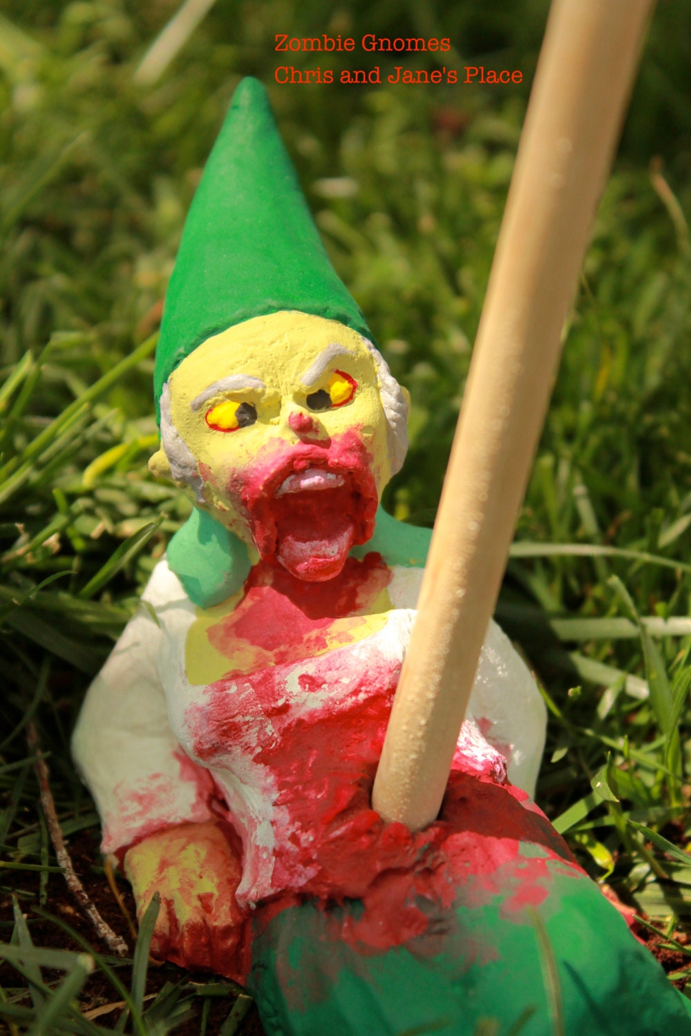 Zombie Gnomes: Pinwheel Penny FREE USA SHIPPING