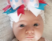 Over the Top Bow - BOutique Bow - Baby Headband - Big Hair Bow