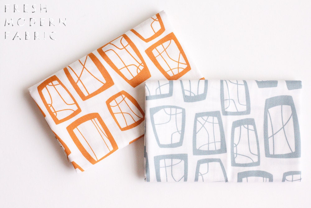 Half Yard Bundle Glimma Soba, 2 Pieces, Lotta Jansdotter, Windham Fabrics, 100% Cotton Fabric, 35377