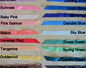 Pick Your Color - Flat Seam Binding Ribbon 5 yards