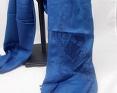 Henna Police Box Royal Pashmina Scarf
