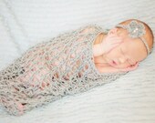 Instant Download - CROCHET PATTERN PDF - Love Knot Cocoon Crochet Pattern - Newborn Baby Photo Prop - Permission To Sell Finished Items