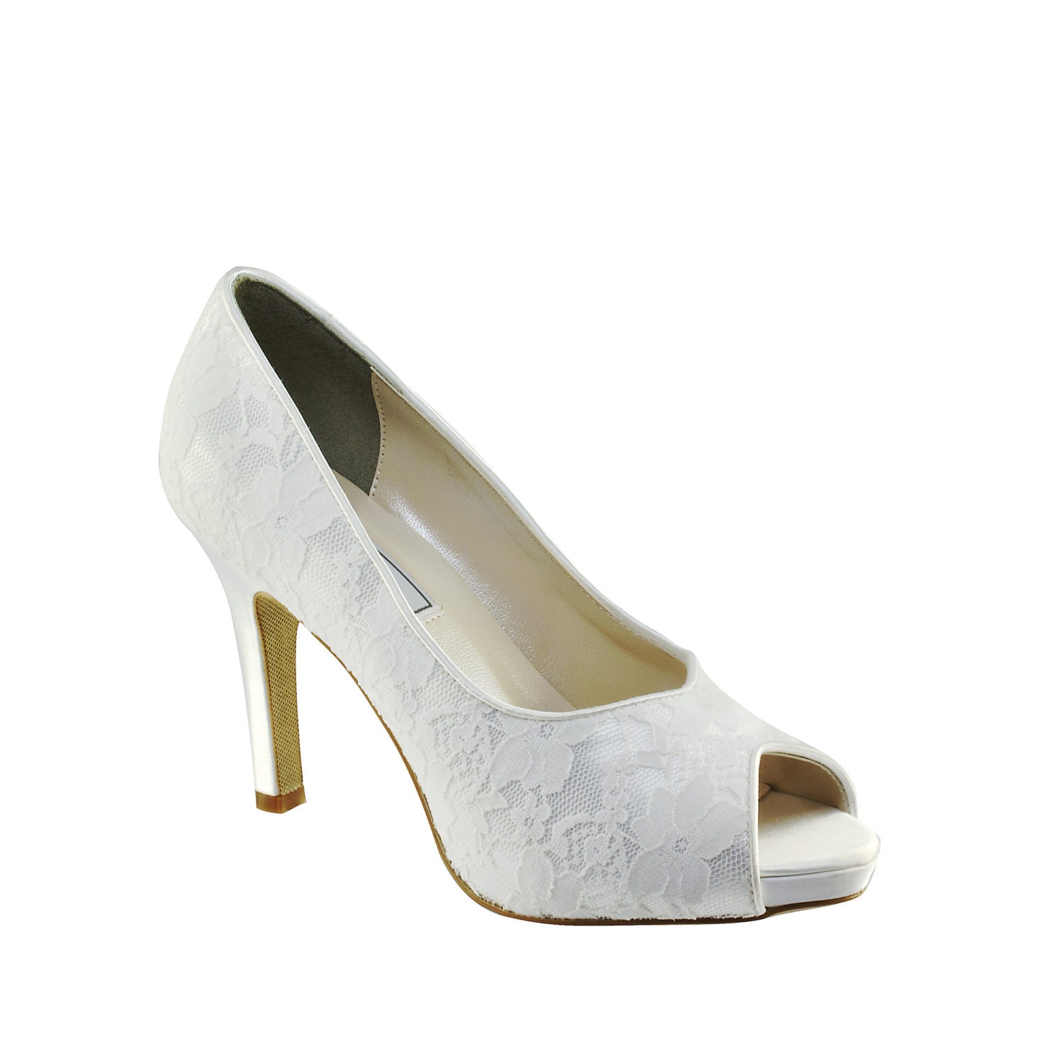 Lace  Wedding Shoes Bridal Shoes Dyeable