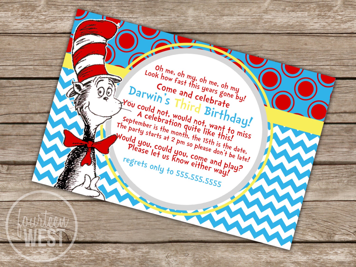 Doctor Soos Birthday Invitation (Printable Digital File) Il_170x135