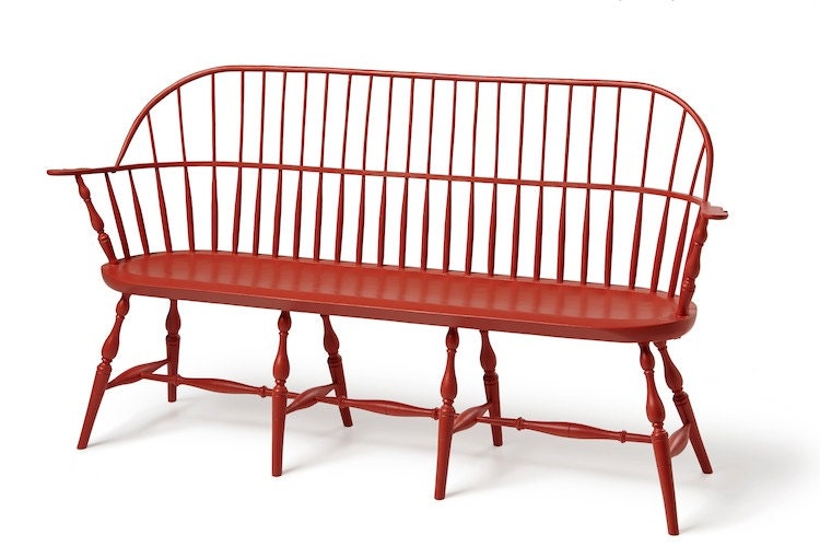 Sack-back Windsor settee