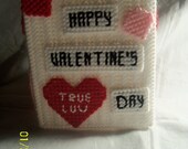 Sale - February Valentine Tissue Box Cover