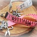 Bracelet Tape Measure with Charms Your Choice of Color
