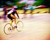 Cyclist  8"x12" Fine Art Wall Decor Sport Photograph For Modern Cafe Bar Pub Hotel Restaurant Nursey Home Office