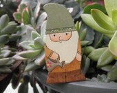 Mini Gnome Figure No.1 with Watering Can
