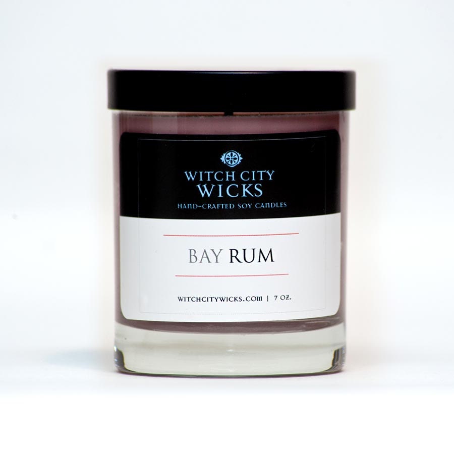 Bay Rum handmade soy men's candle Father's Day / Groomsmen Gift / Men's gift idea