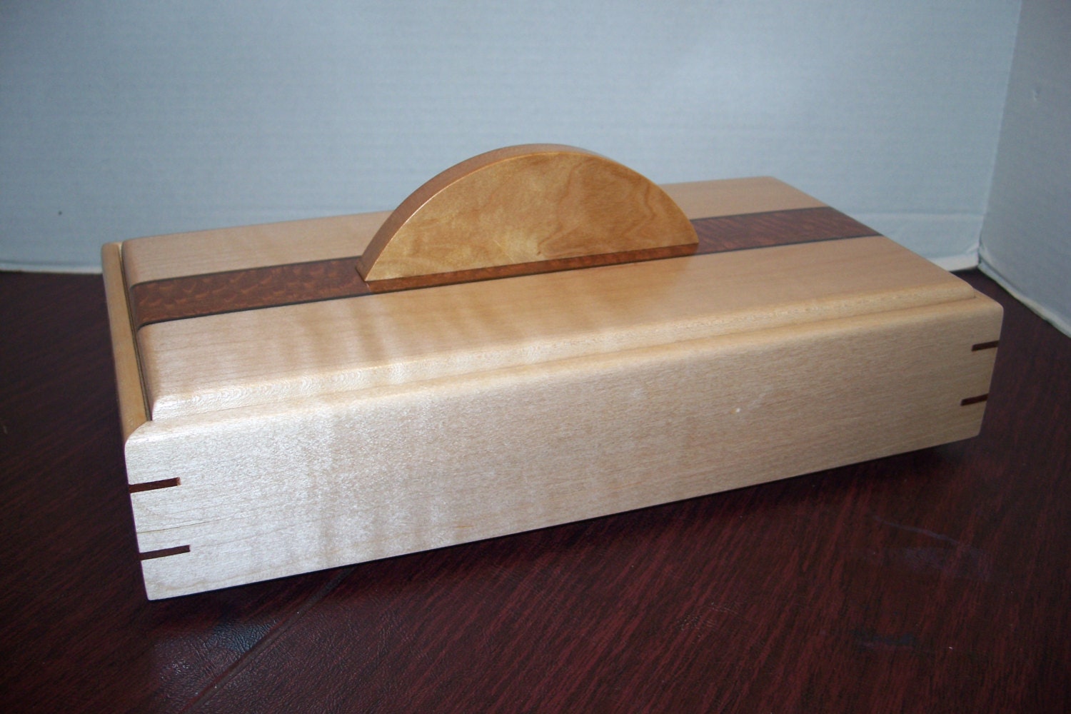 Maple,Ebony, Lepoard Woods / Keepsake Box