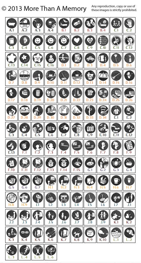Set of (10) CUSTOM Chore Magnets: Custom Chore Chart System