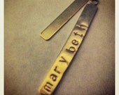 Name pendant.