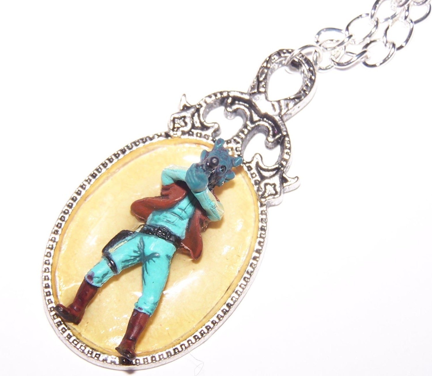 Greedo STAR WARS necklace.