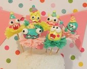 Lady Monsters Cupcake Toppers Il_170x135