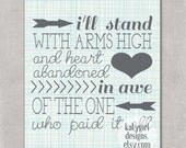 I'll Stand 8x10 Print