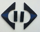 Ear Dreams- Blue Tribal Ear Wrap/Earring Set