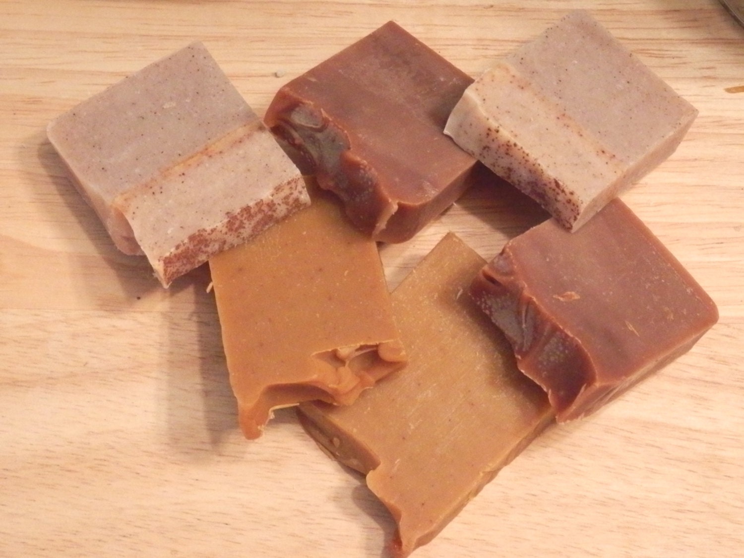Homemade Soap - Favors or Samples - 1 oz bars - Set of 4  - Choose your scents (Cinnamon Cocoa, Lavender Rosemary, Pumpkin Spice, etc.)