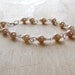 Delicate Blush Pink Pearl Bracelet : Pearl Jewelry, Sterling Silver Bracelet, Bridal Jewelry, Wedding Jewelry, Spring Jewelry, Mothers Day