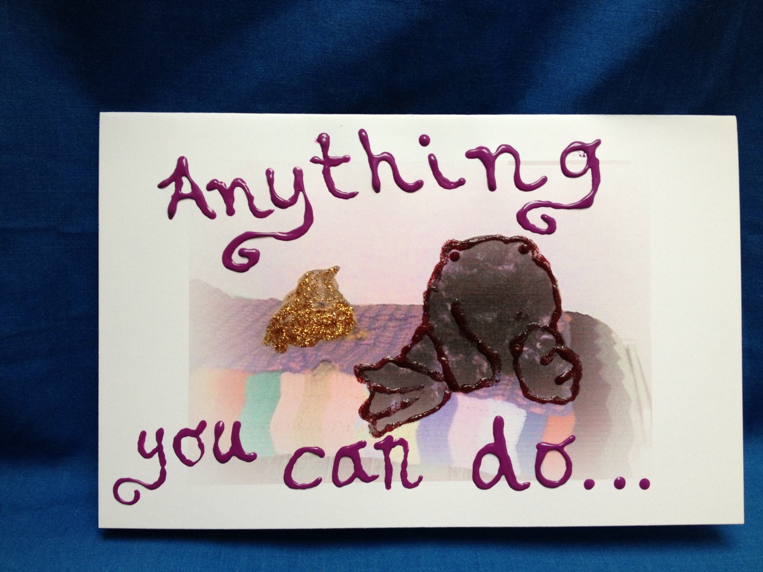 Anything You Can Do-- Copy Cat Greeting Card