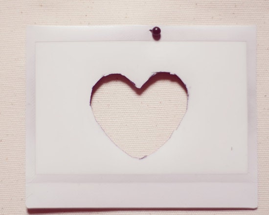 Heart photograph- love, pink, romantic, pastel, shabby chic, whimsical, girly, instant film, valentines day,  fine art photograph 8x10 print