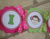 NEW - Mod Monkey I AM ONE High Chair Banner