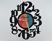 Handcrafted Vinyl Record Clock (artist is Billy Squier)