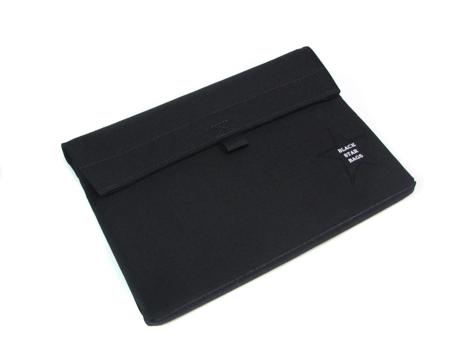 Padded Laptop Case for 13 inch Macbook - Black and Forest Green