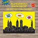 Superhero Birthday Party Invitation & Printable Party Collection, EDITABLE Text PDF file - you personalize at home with Adobe Reader