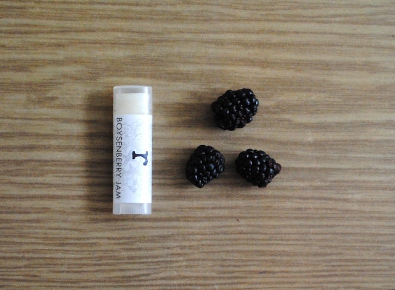 Boysenberry Jam Lip Balm - Beeswax, Shea Butter, Coconut Oil, Women