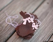 Chocolate Easter Bunny Garland Bunting with Pink Bows Il_170x135