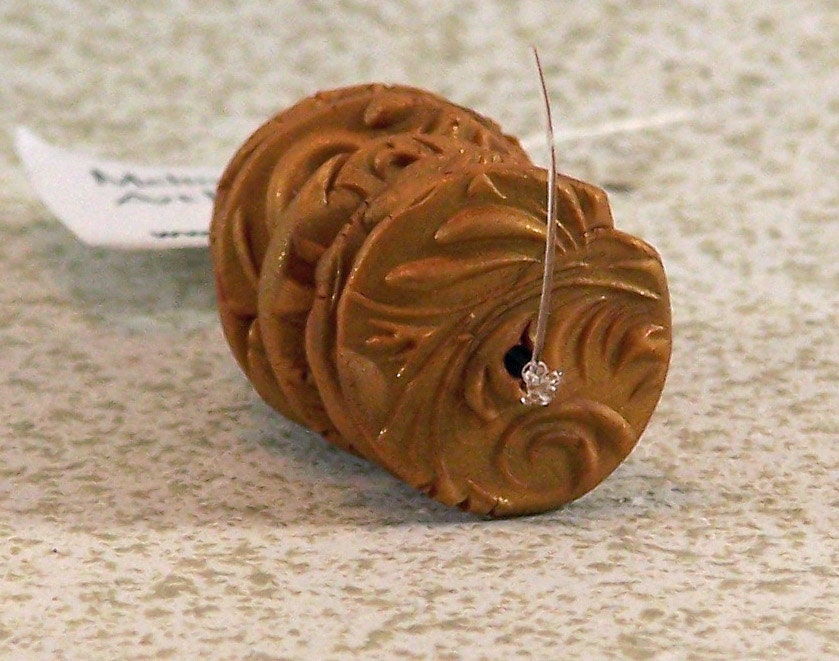 Gold Disc Beads